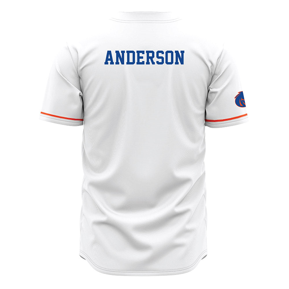 Boise State - NCAA Women's Basketball : Zia-Daye Anderson - White Jersey-1