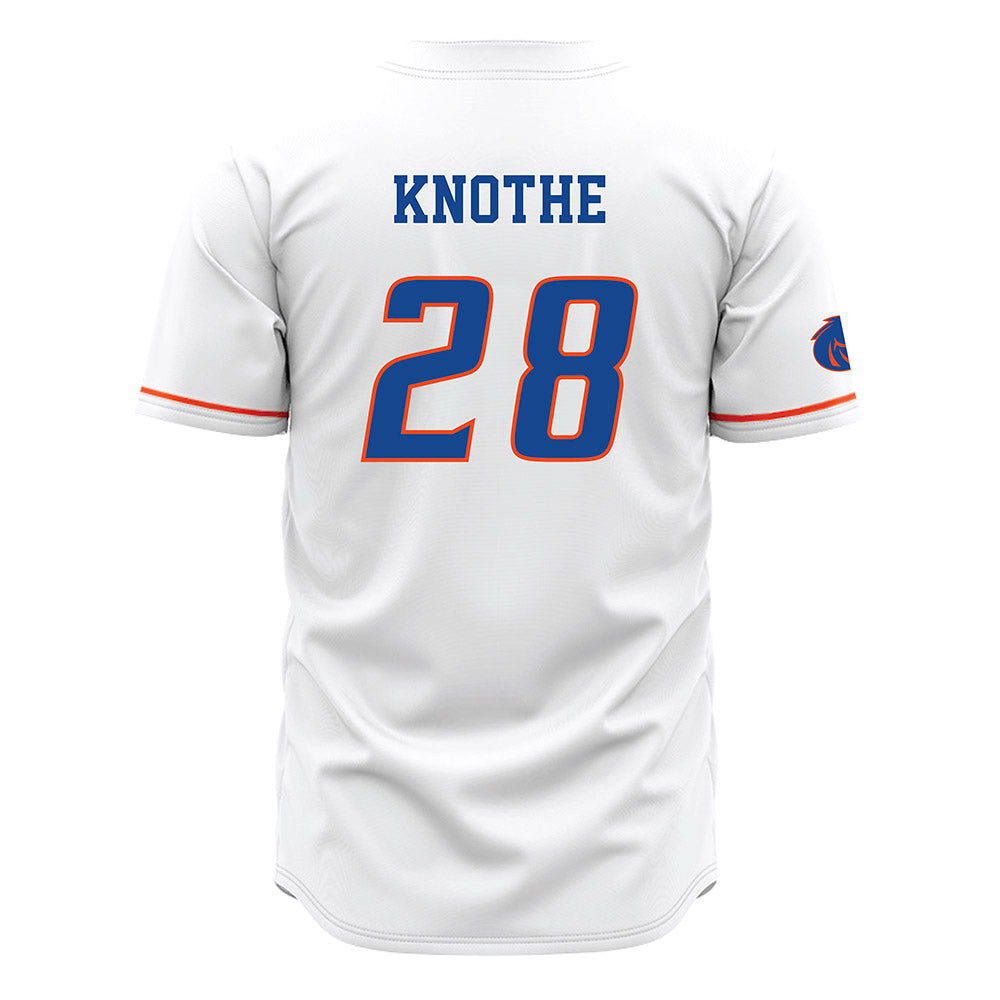 Boise State - NCAA Football : Seth Knothe - White Jersey