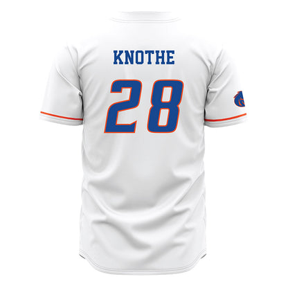 Boise State - NCAA Football : Seth Knothe - White Jersey