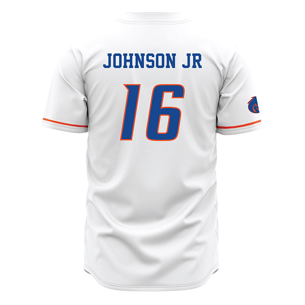 Boise State - NCAA Football : Franklyn Johnson Jr - White Jersey