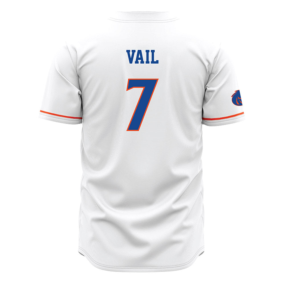 Boise State - NCAA Women's Soccer : Evva Vail - White Jersey
