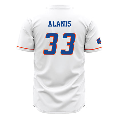 Boise State - NCAA Football : Josiah Alanis - White Jersey-1