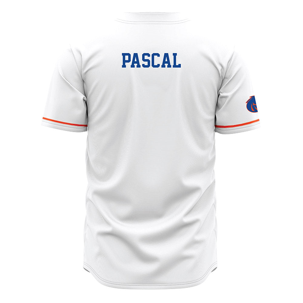 Boise State - NCAA Women's Gymnastics : Blake Pascal - White Jersey-1