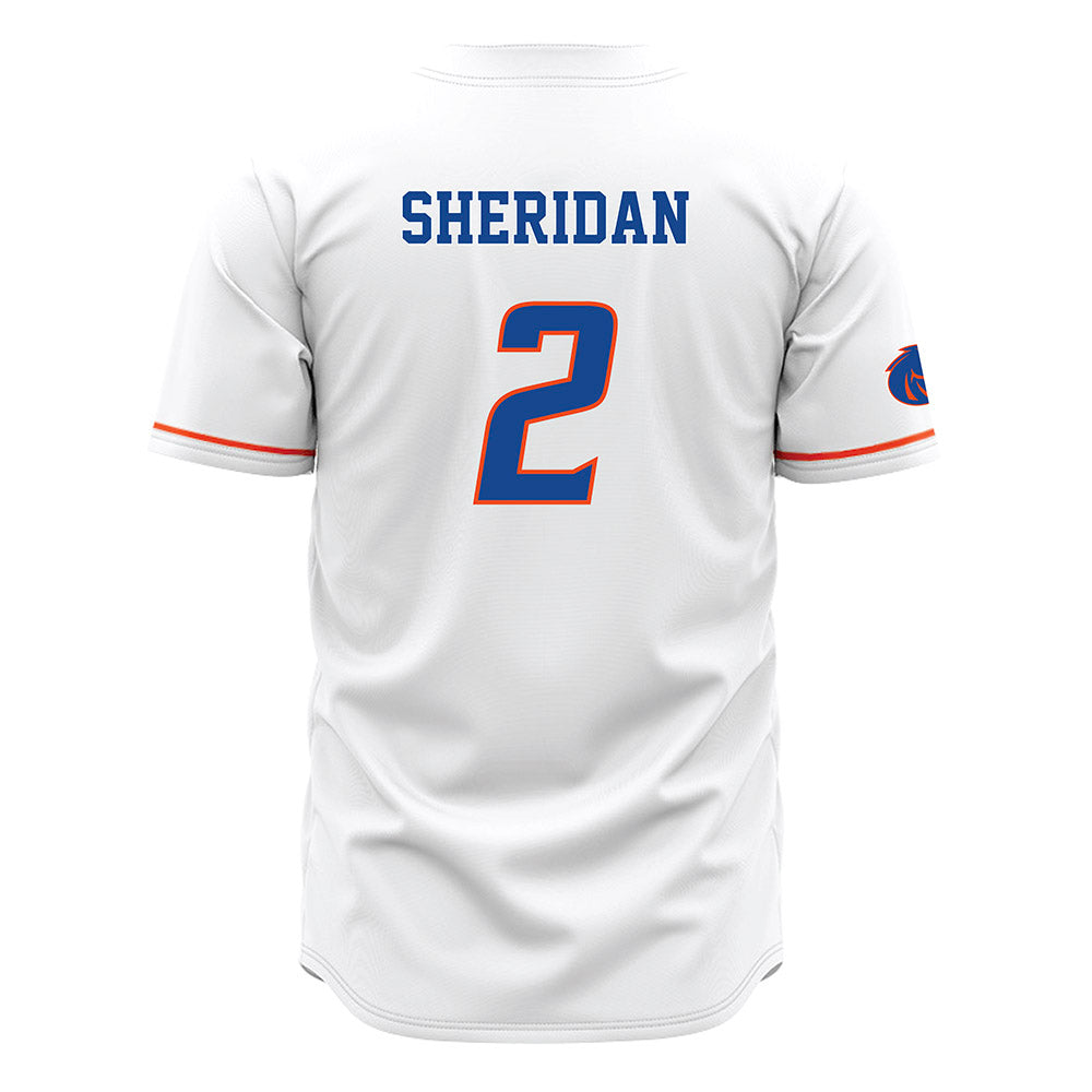Boise State - NCAA Women's Volleyball : Savannah Sheridan - White Jersey-1