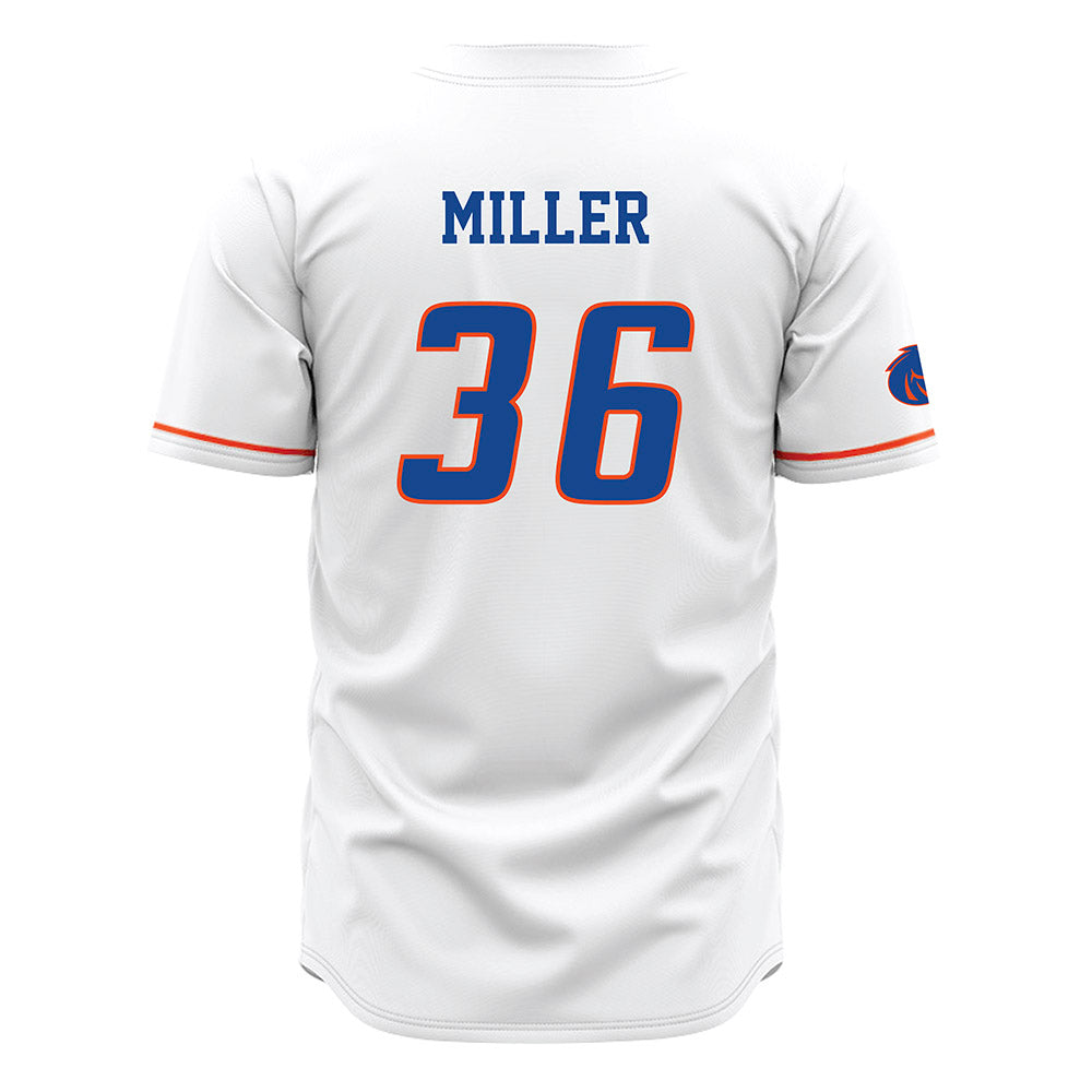Boise State - NCAA Football : Cole Miller - White Jersey