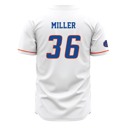 Boise State - NCAA Football : Cole Miller - White Jersey