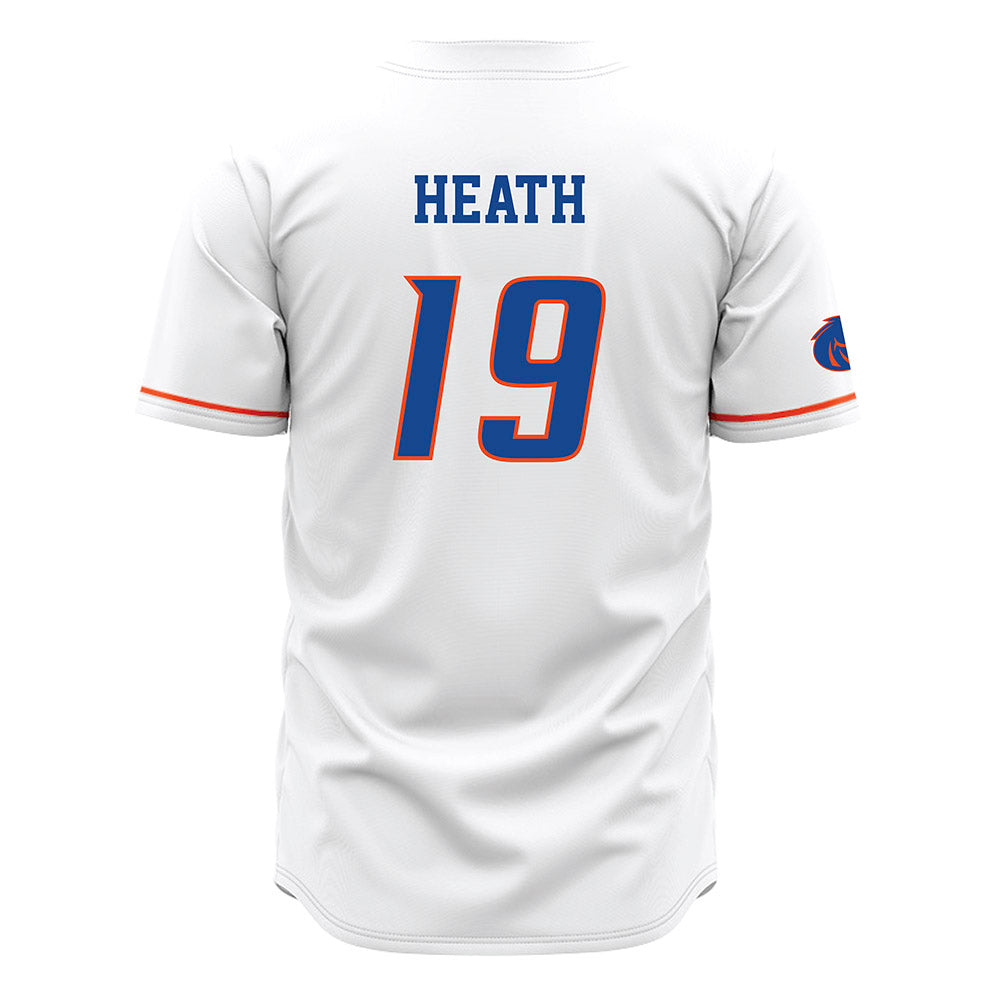 Boise State - NCAA Women's Volleyball : Hallee Heath - White Jersey-1