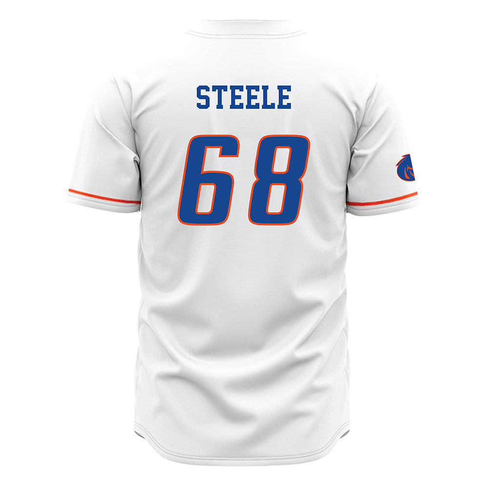 Boise State - NCAA Football : Jake Steele - White Jersey