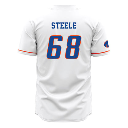 Boise State - NCAA Football : Jake Steele - White Jersey