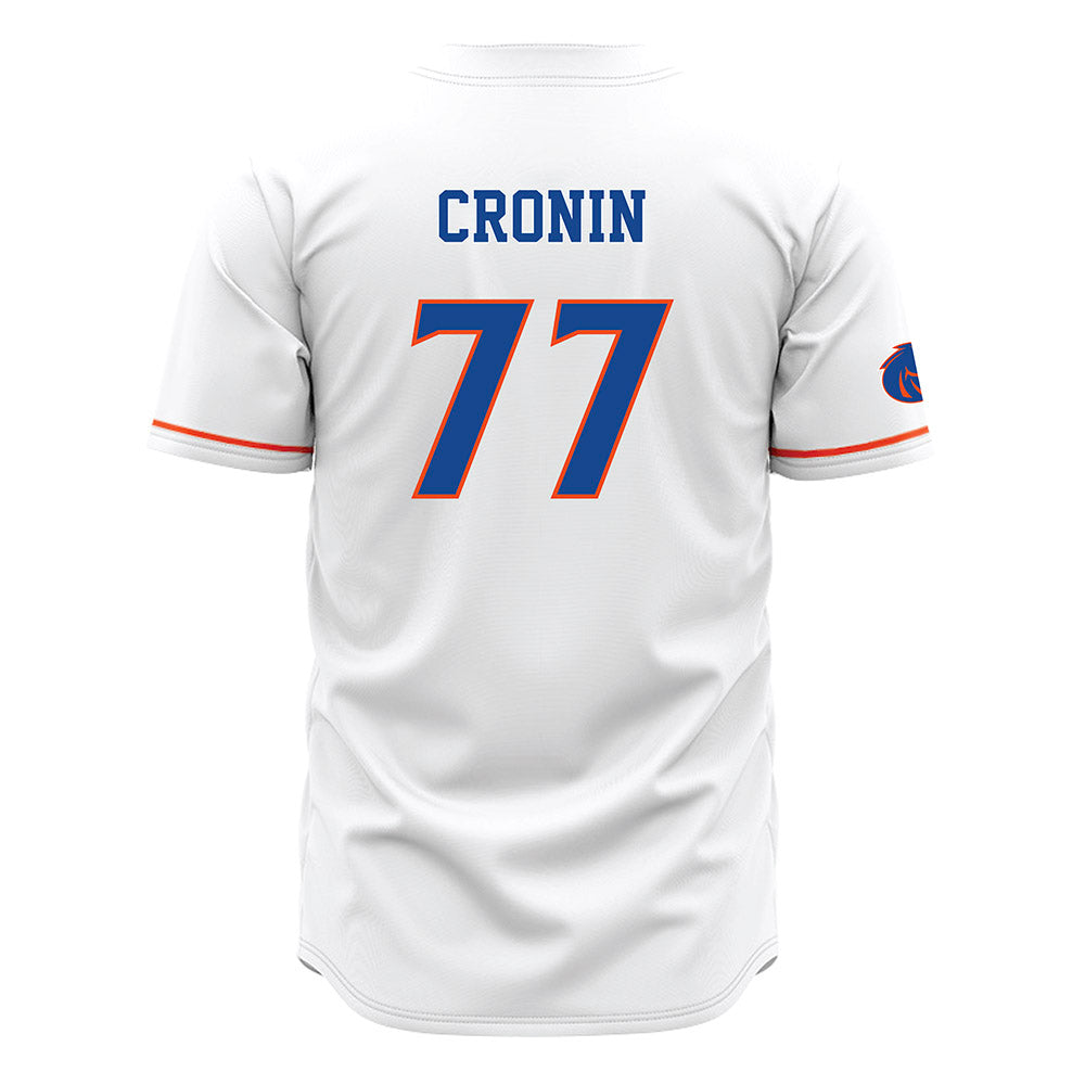 Boise State - NCAA Football : Kole Cronin - White Jersey-1