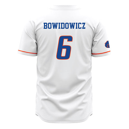 Boise State - NCAA Beach Volleyball : Avery Bowidowicz - White Jersey-1
