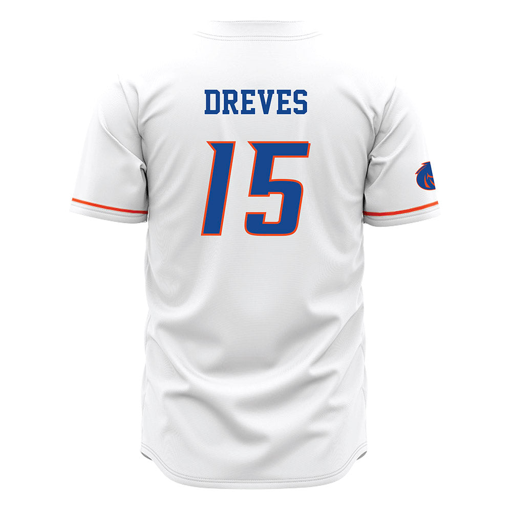 Boise State - NCAA Women's Volleyball : Sydney Dreves - White Jersey-1