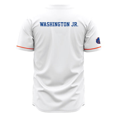 Boise State - NCAA Football : JeRico Washington Jr. - White Jersey-1