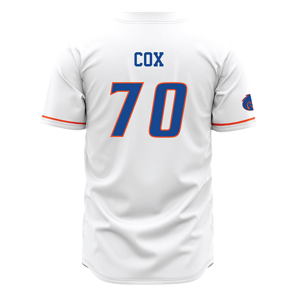 Boise State - NCAA Football : Kyle Cox - White Jersey-1