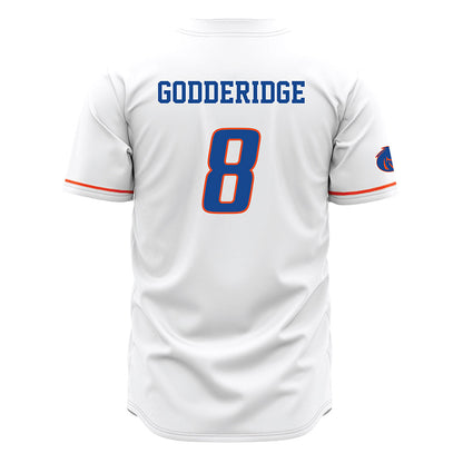 Boise State - NCAA Women's Soccer : Kenadee Godderidge - White Jersey-1