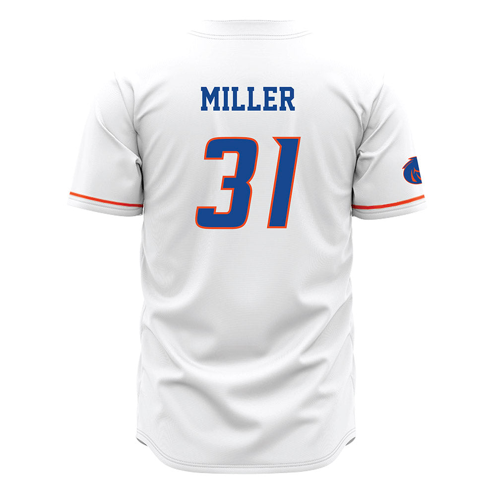 Boise State - NCAA Football : Cole Miller - White Jersey-1