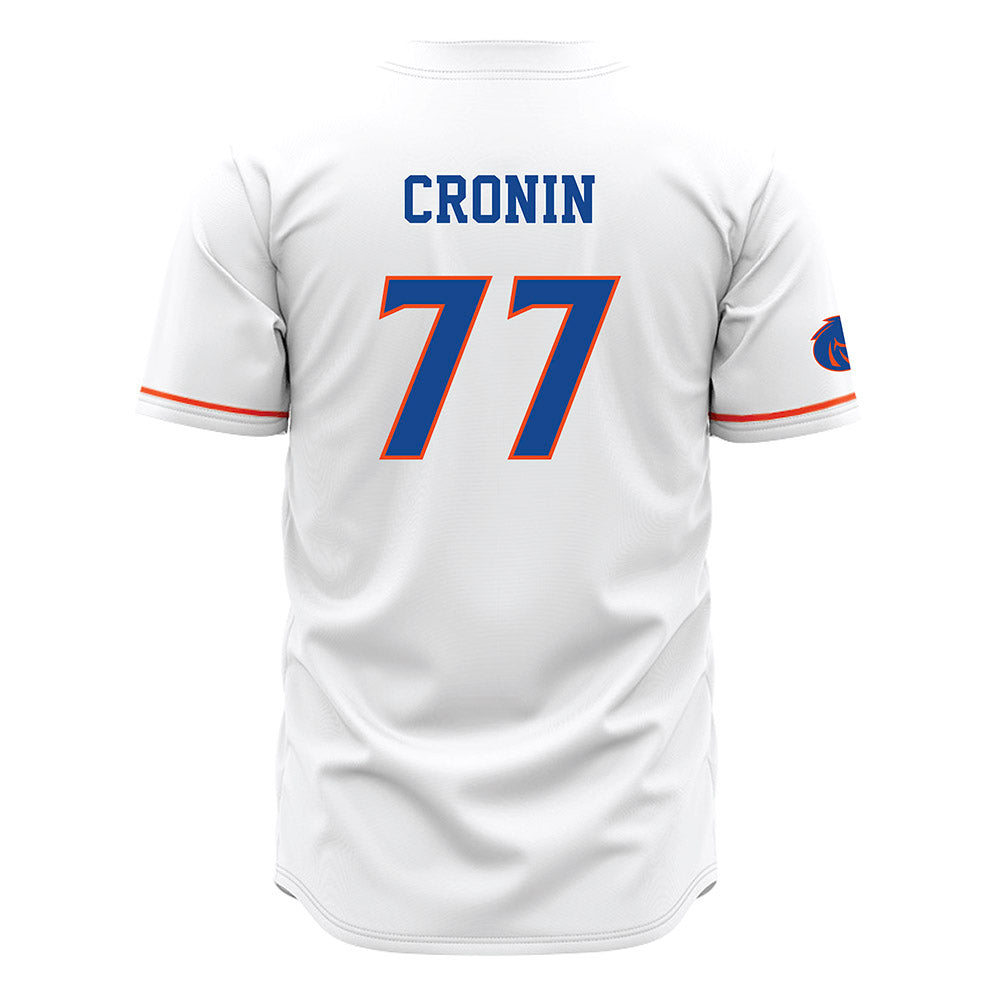 Boise State - NCAA Football : Kole Cronin - White Jersey-1