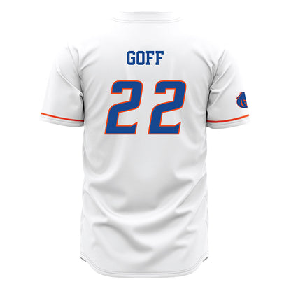 Boise State - NCAA Football : Juelz Goff - White Jersey-1
