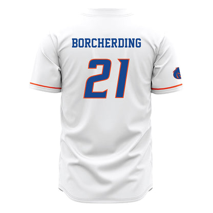 Boise State - NCAA Women's Basketball : Mason Borcherding - White Jersey-1