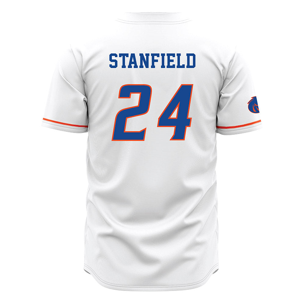 Boise State - NCAA Women's Soccer : Mikayla Stanfield - White Jersey-1
