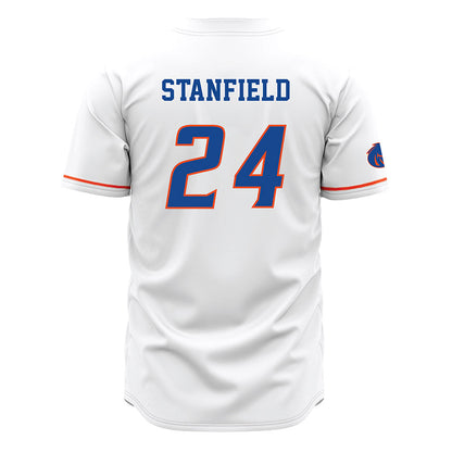 Boise State - NCAA Women's Soccer : Mikayla Stanfield - White Jersey-1