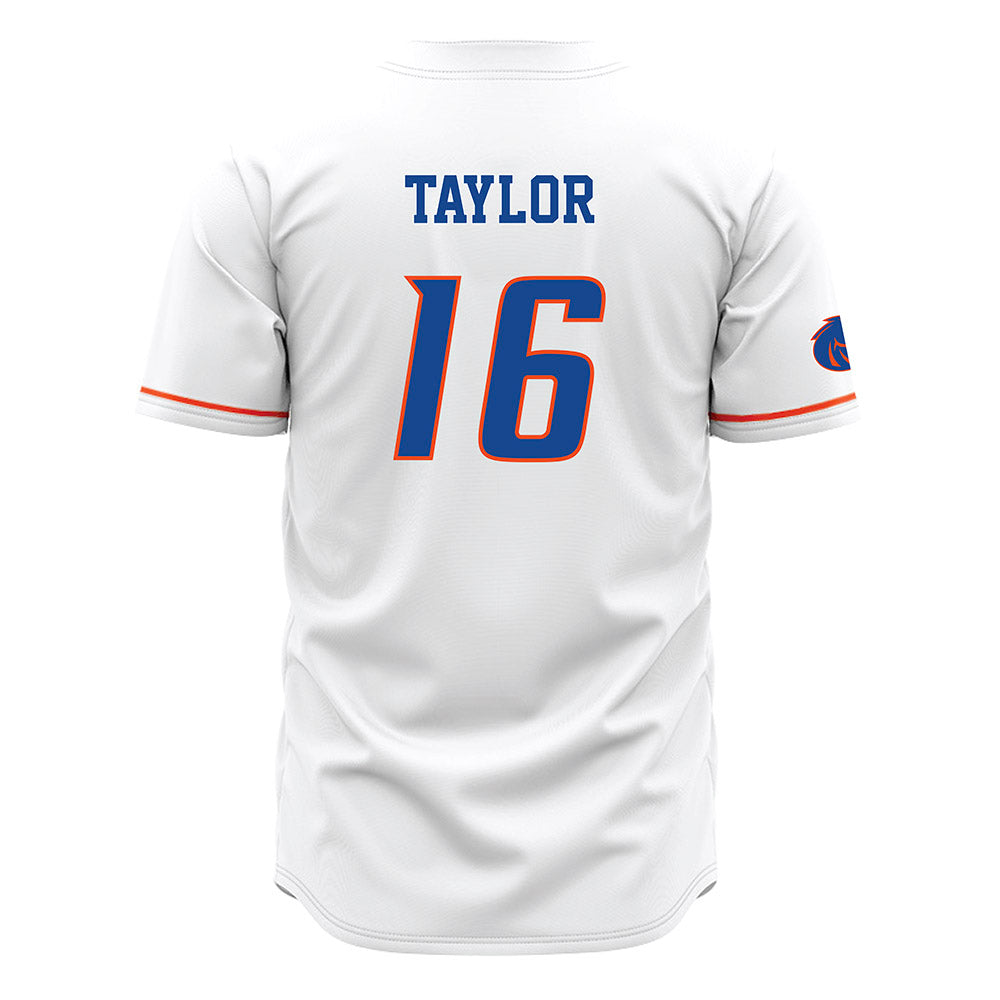 Boise State - NCAA Football : Jackson Taylor - White Jersey-1