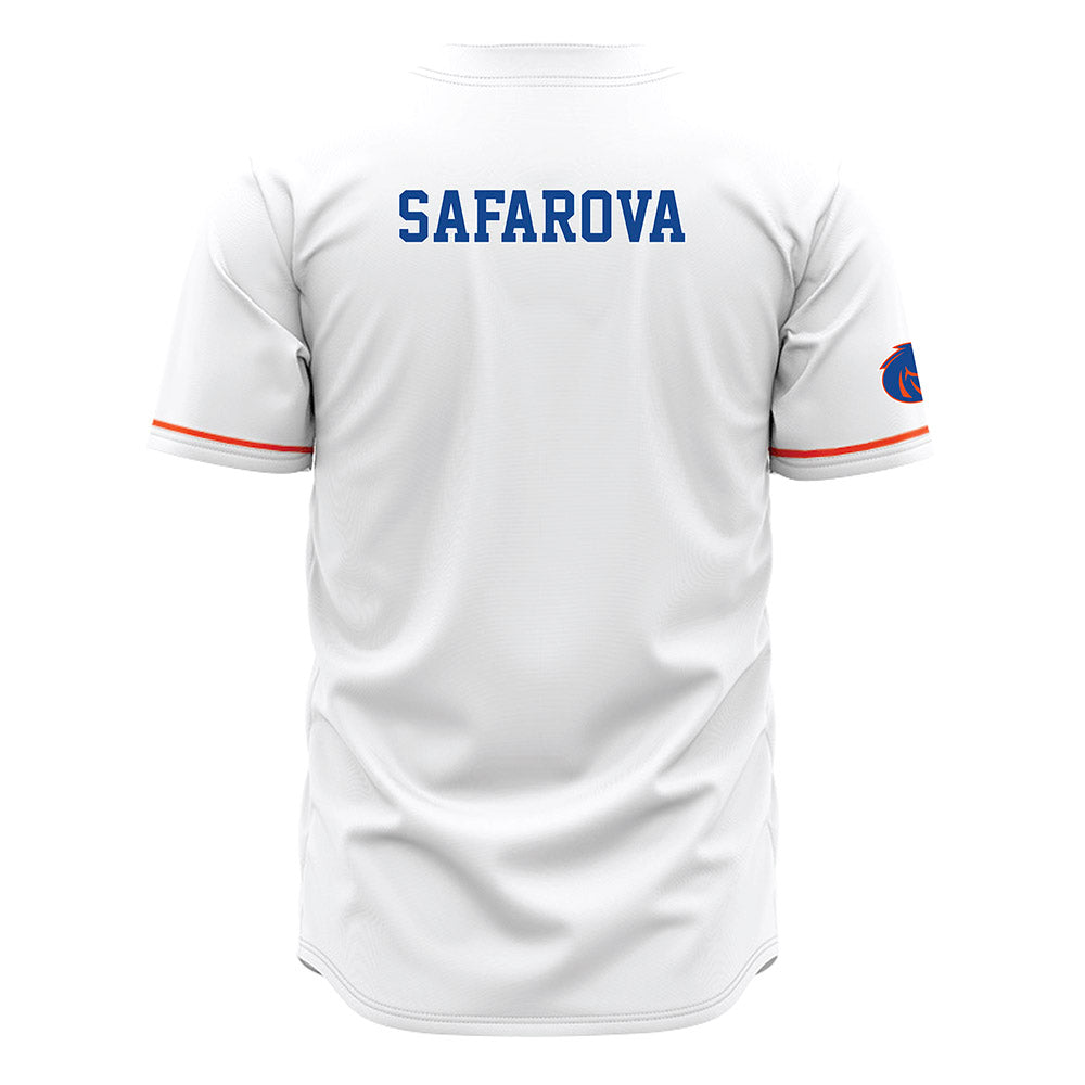 Boise State - NCAA Women's Tennis : Zdena Safarova - White Jersey-1