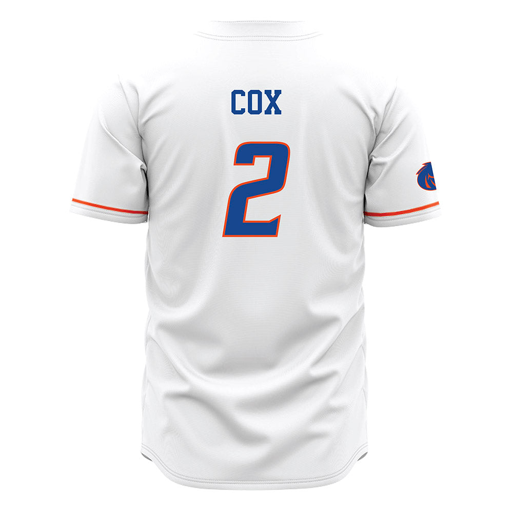 Boise State - NCAA Women's Volleyball : Athena Cox - White Jersey-1
