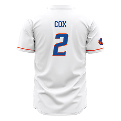 Boise State - NCAA Women's Volleyball : Athena Cox - White Jersey-1