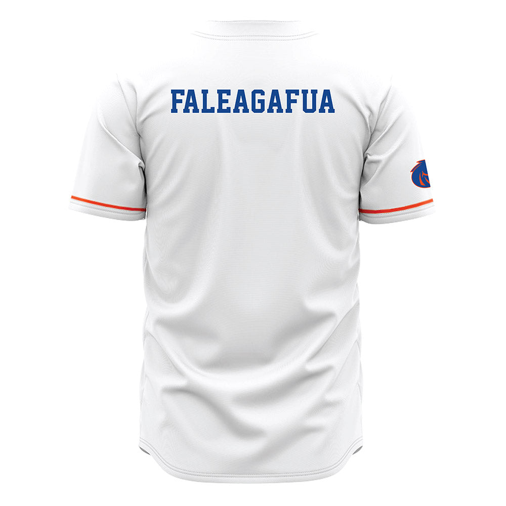 Boise State - NCAA Football : Sua Faleagafua - White Jersey-1