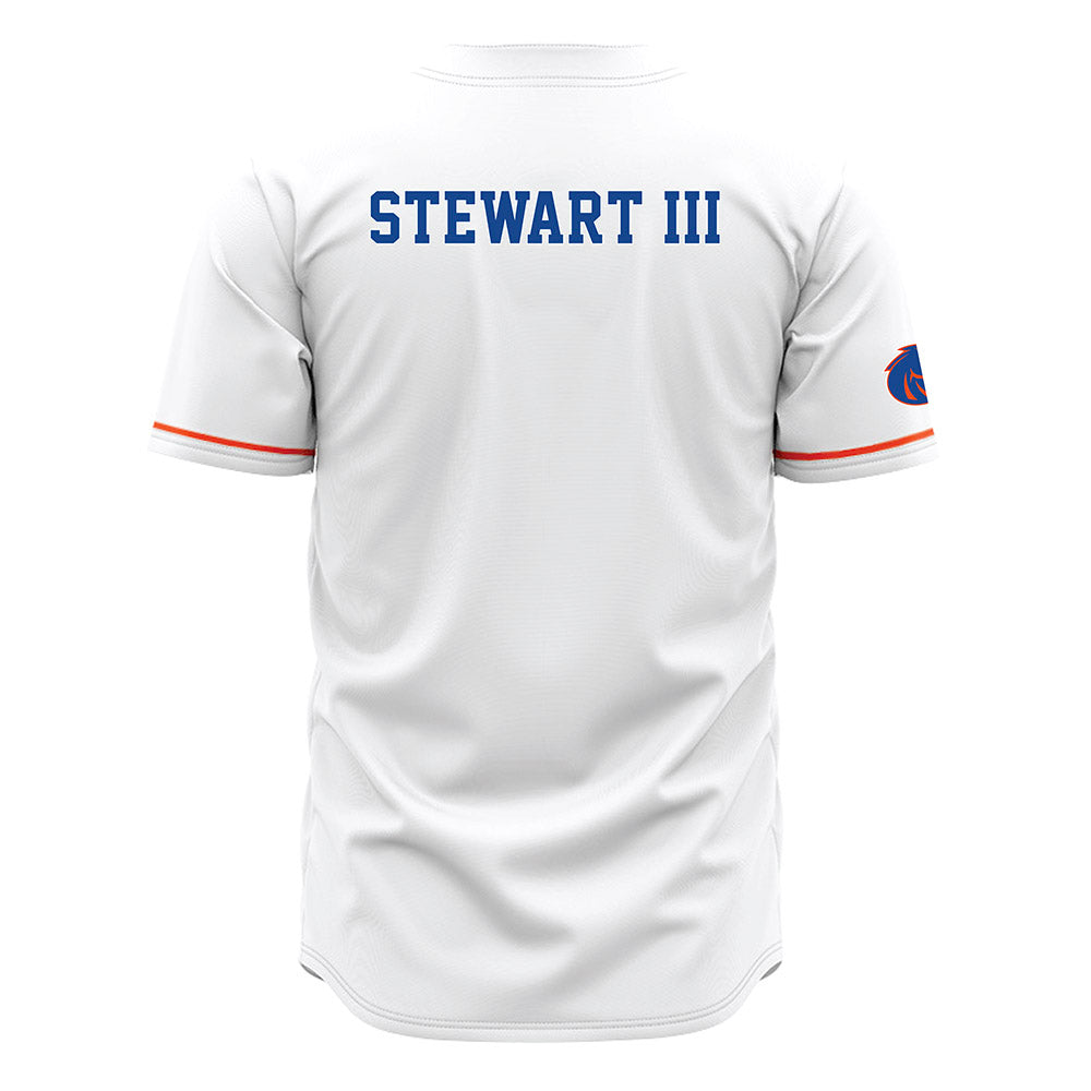 Boise State - NCAA Football : Harry Stewart III - White Jersey-1