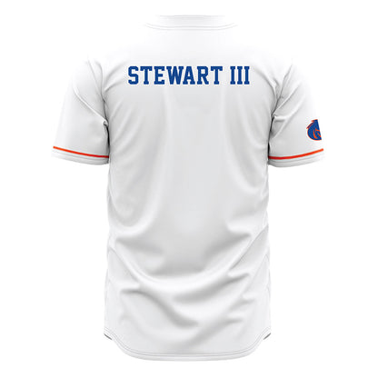 Boise State - NCAA Football : Harry Stewart III - White Jersey-1