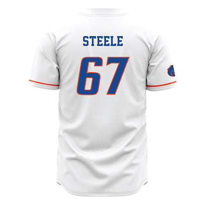 Boise State - NCAA Football : Jason Steele - White Jersey-1
