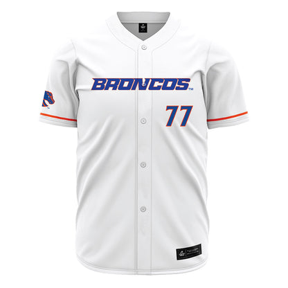 Boise State - NCAA Football : Kole Cronin - White Jersey-0