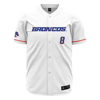 Boise State - NCAA Football : Sherrod Smith - White Jersey-0