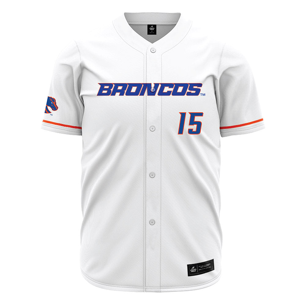 Boise State - NCAA Football : JeRico Washington Jr. - White Jersey-0
