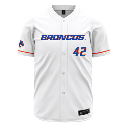 Boise State - NCAA Football : Zyhaire Lewis - White Jersey-0