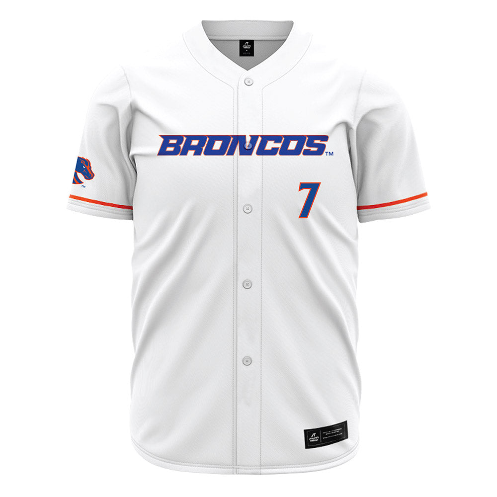 Boise State - NCAA Women's Soccer : Emerson Sprinkle - White Jersey-0