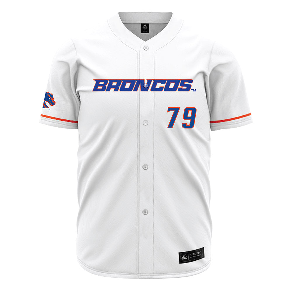 Boise State - NCAA Football : Connor Warkentin - White Jersey-0