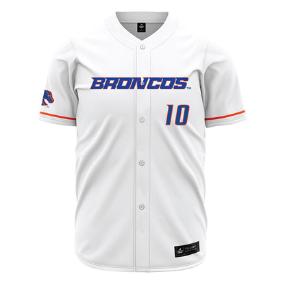Boise State - NCAA Football : Cash Herrera - White Jersey-0