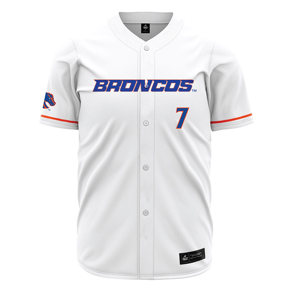 Boise State - NCAA Women's Soccer : Evva Vail - White Jersey