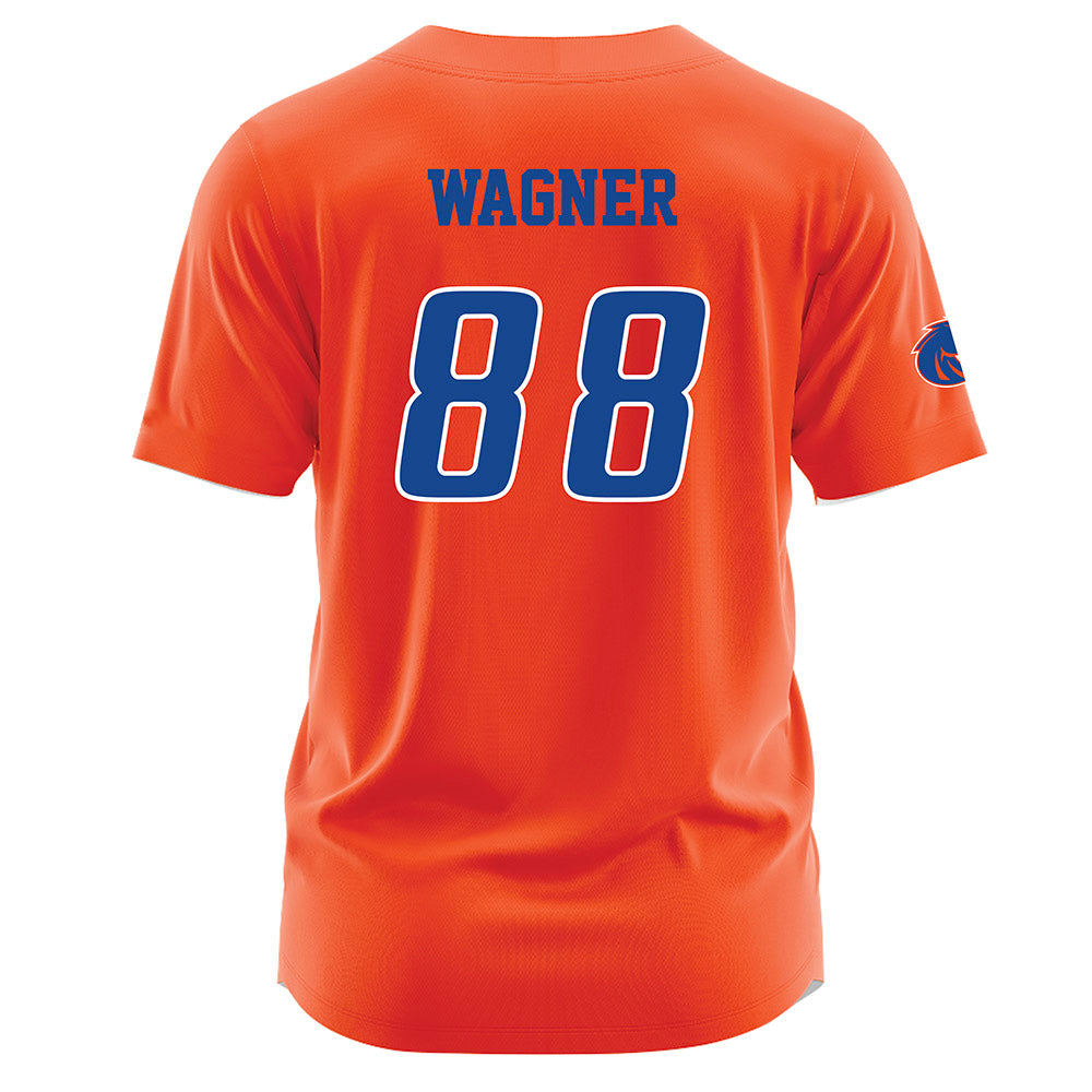 Boise State - NCAA Football : Matt Wagner - Orange Jersey-1