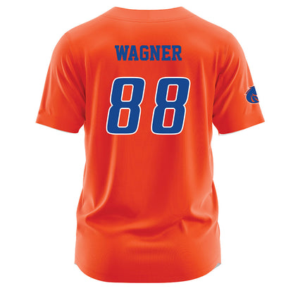 Boise State - NCAA Football : Matt Wagner - Orange Jersey-1