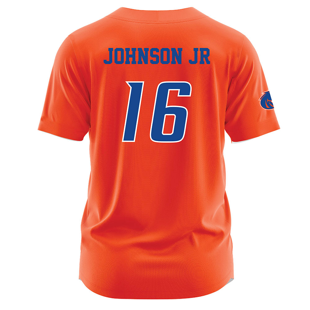 Boise State - NCAA Football : Franklyn Johnson Jr - Orange Jersey-1