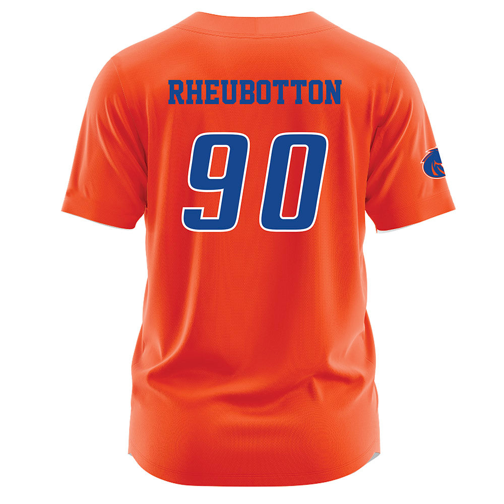 Boise State - NCAA Football : Drew Rheubotton - Orange Jersey-1