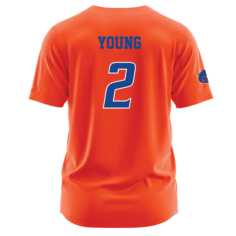 Boise State - NCAA Women's Soccer : Jasmin Young - Orange Jersey