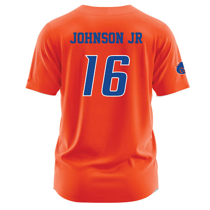 Boise State - NCAA Football : Franklyn Johnson Jr - Orange Jersey