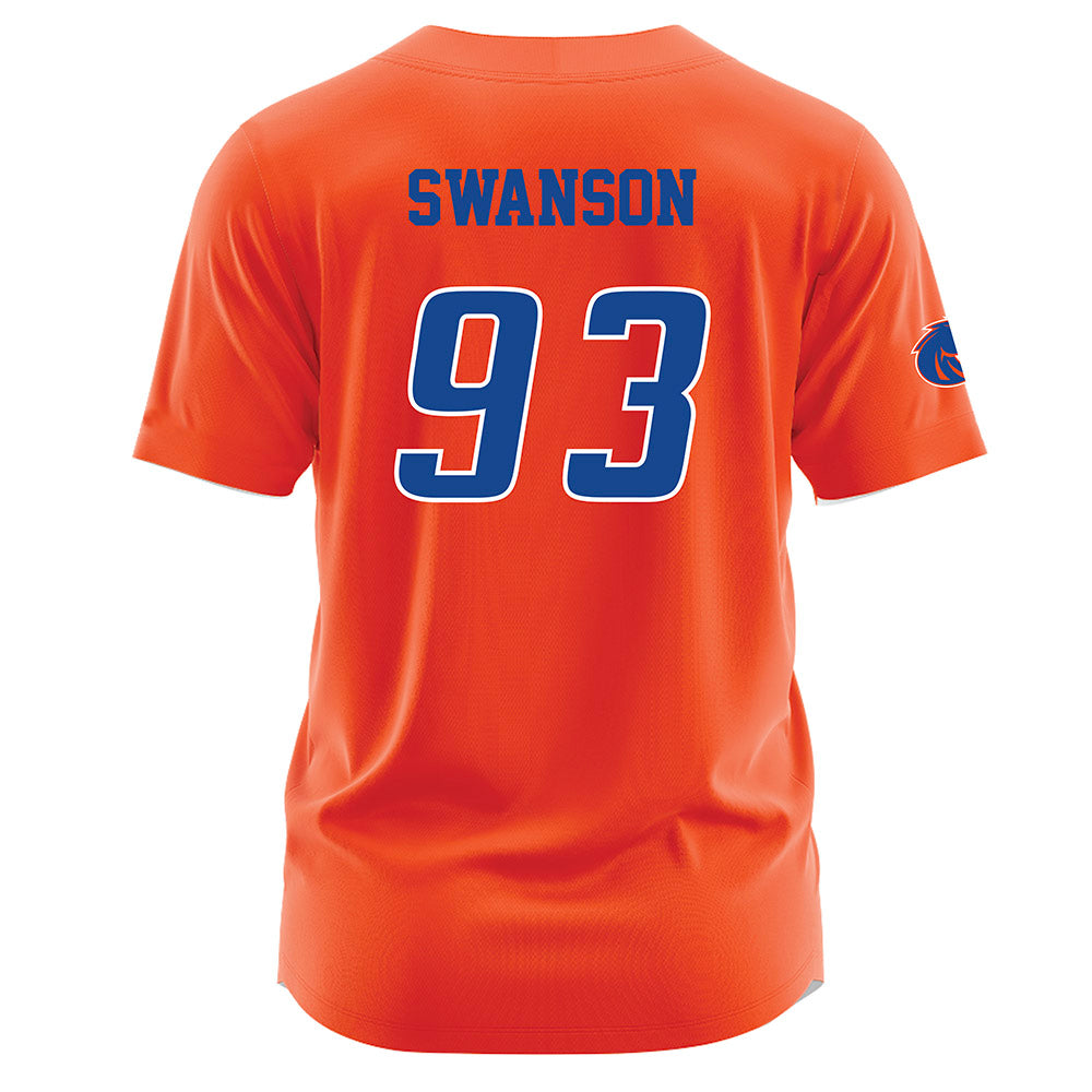 Boise State - NCAA Football : Ryder Swanson - Orange Jersey-1