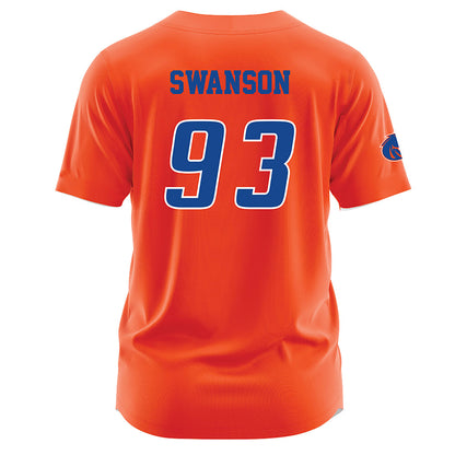 Boise State - NCAA Football : Ryder Swanson - Orange Jersey-1