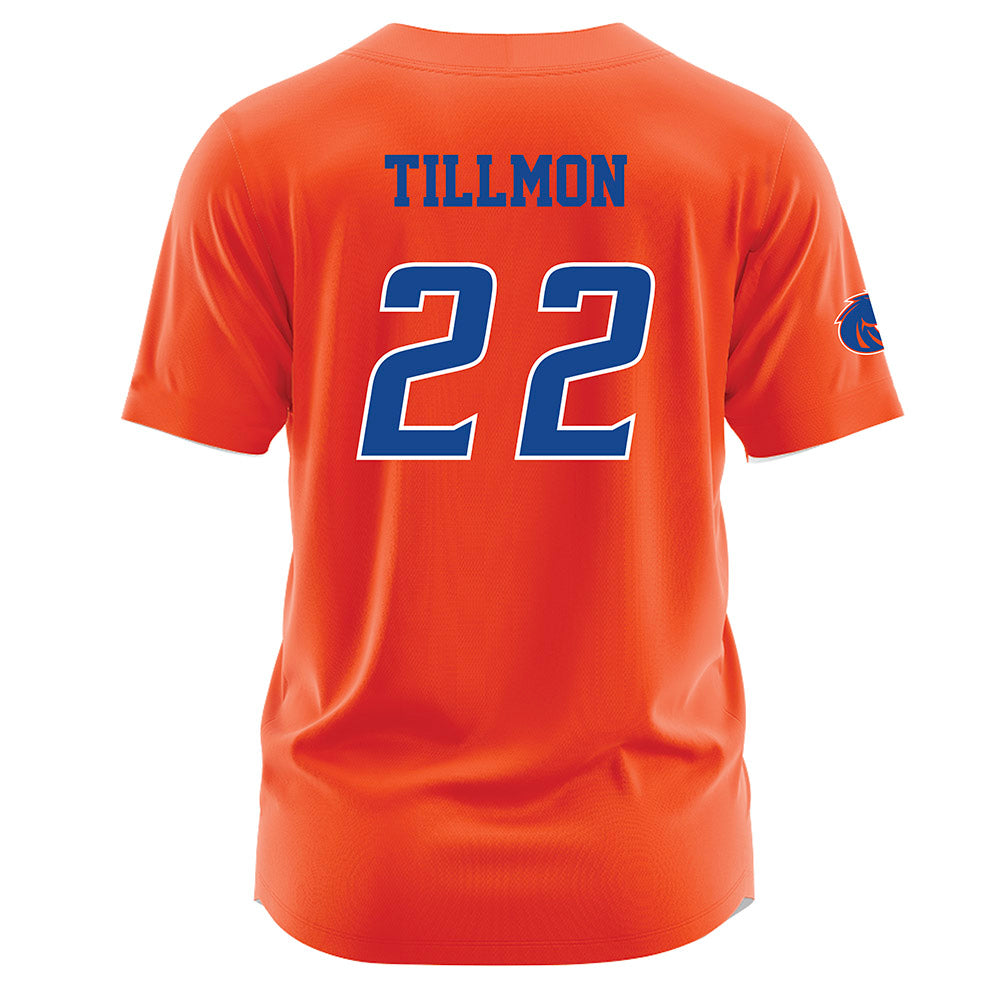 Boise State - NCAA Football : Roman Tillmon - Orange Jersey-1